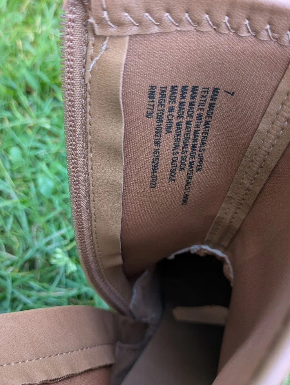Universal Thread Tall Ankle Boot In Tan